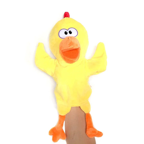 Educational Hand Finger Puppet Animal Plushies