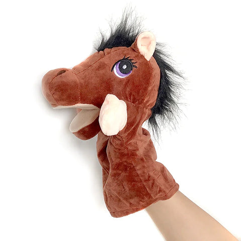 Educational Hand Finger Puppet Animal Plushies