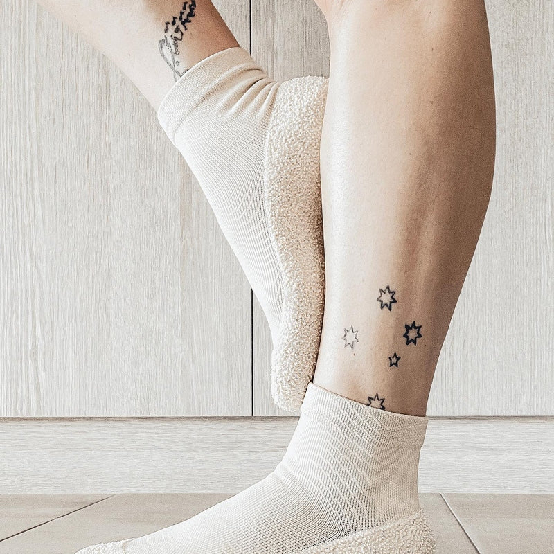 Adult Cream Non-Slip Sock Shoes – Comfortable, Flexible, Perfect for Any Use Teeny Pandas