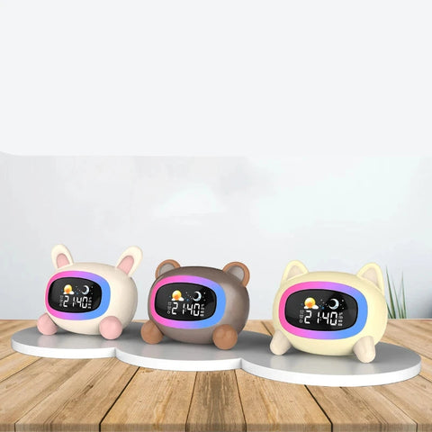 Kids Alarm Clock - With Sleep Training and Sound Machine
