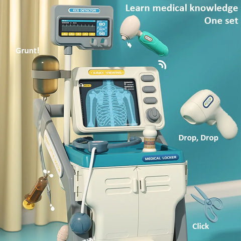 Doctor's Kit for Kids - Interactive Medical Play Set with Accessories! Teeny Pandas