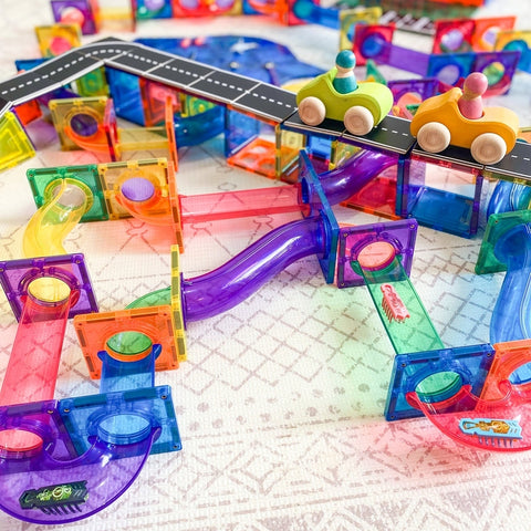 Magnetic Ball Track Expansion Pack for Endless Play Teeny Pandas