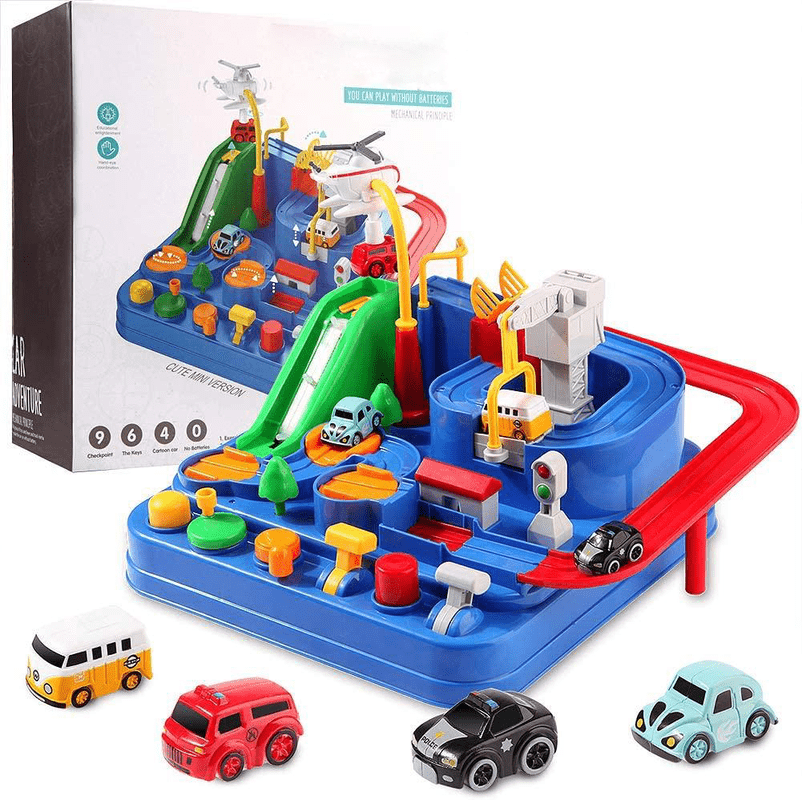 Adventure City Car Puzzle Game – Stimulate Young Minds with Fun! Teeny Pandas