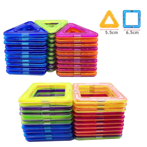 Magnetic Tiles Building Set – STEM Educational Toy Teeny Pandas