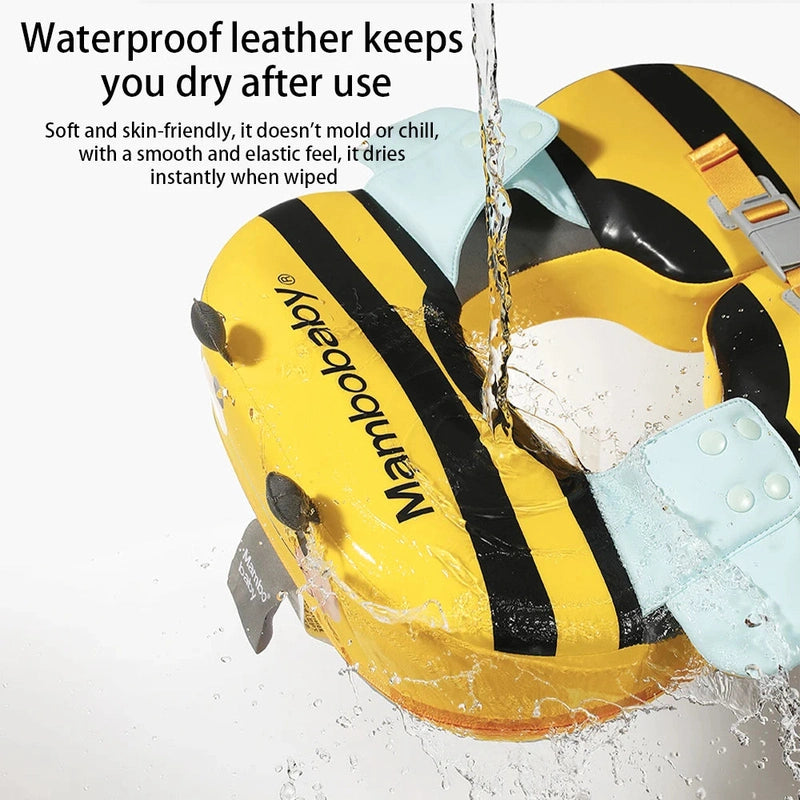 Baby Safe Swim Float - Leak Proof Chest Float! Teeny Pandas