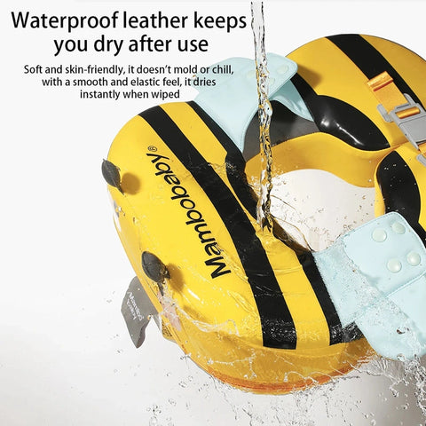 Baby Safe Swim Float - Leak Proof Chest Float! Teeny Pandas