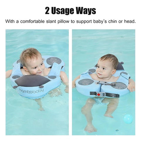 Blue Baby Swim Float - For Safe and Fun Swimming Experience! Teeny Pandas