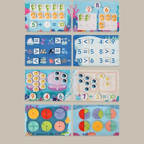 Montessori Busy Book| Hands-On Learning and Development Teeny Pandas