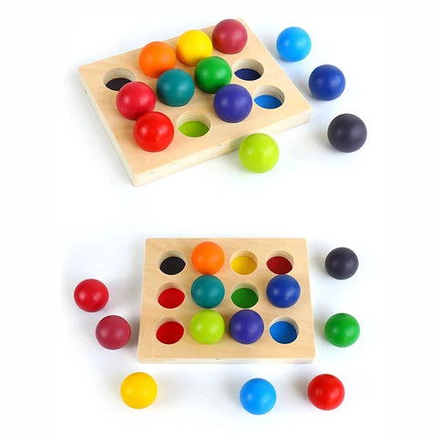 Montessori Color Classification Set Teeny Pandas