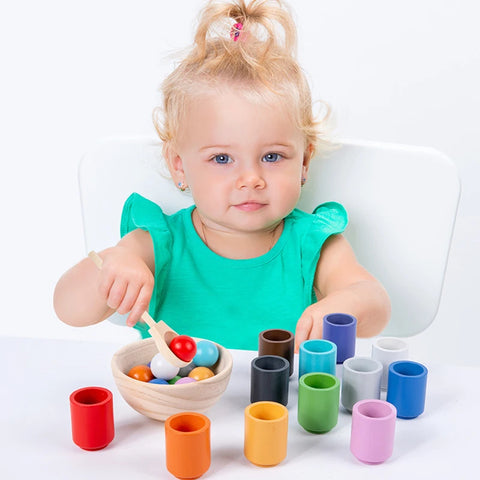 Montessori Color Classification Set Teeny Pandas