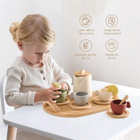 Montessori Toy Kitchen Utensils – Fun and Educational Role Play Teeny Pandas