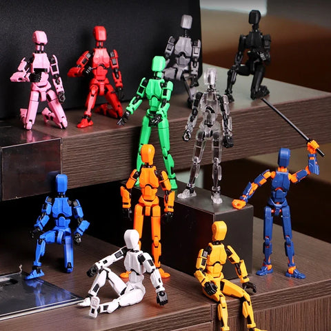 Durable T13 Action Figures for Kids - For Fun Adventure Every Play! Teeny Pandas