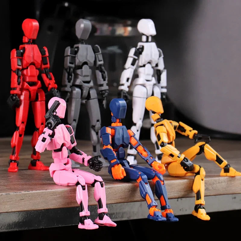 Durable T13 Action Figures for Kids - For Fun Adventure Every Play! Teeny Pandas