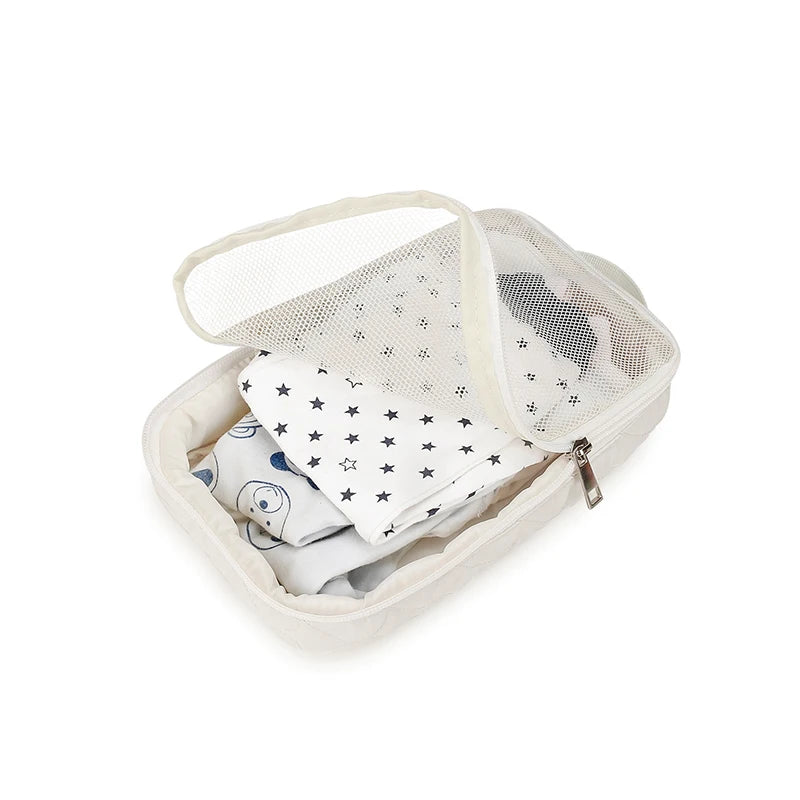 Baby Diaper Bag Organizer Pouches - Reusable and Washable! Teeny Pandas
