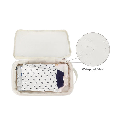 Baby Diaper Bag Organizer Pouches - Reusable and Washable! Teeny Pandas