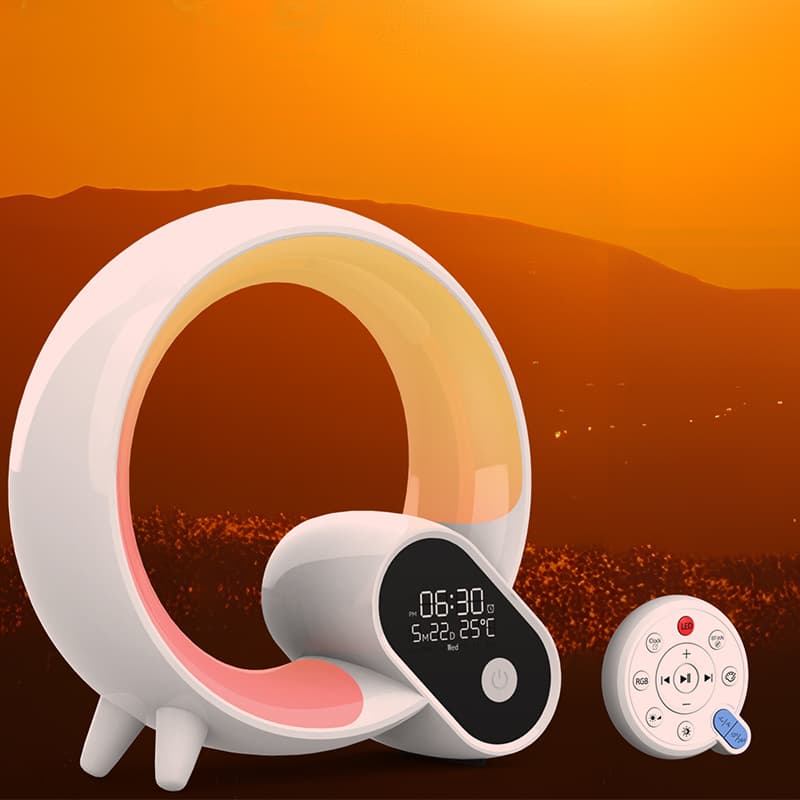 Kids Gentle Sunrise Alarm Clock - Wake Up to a Peaceful, Gentle Sunrise! Teeny Pandas