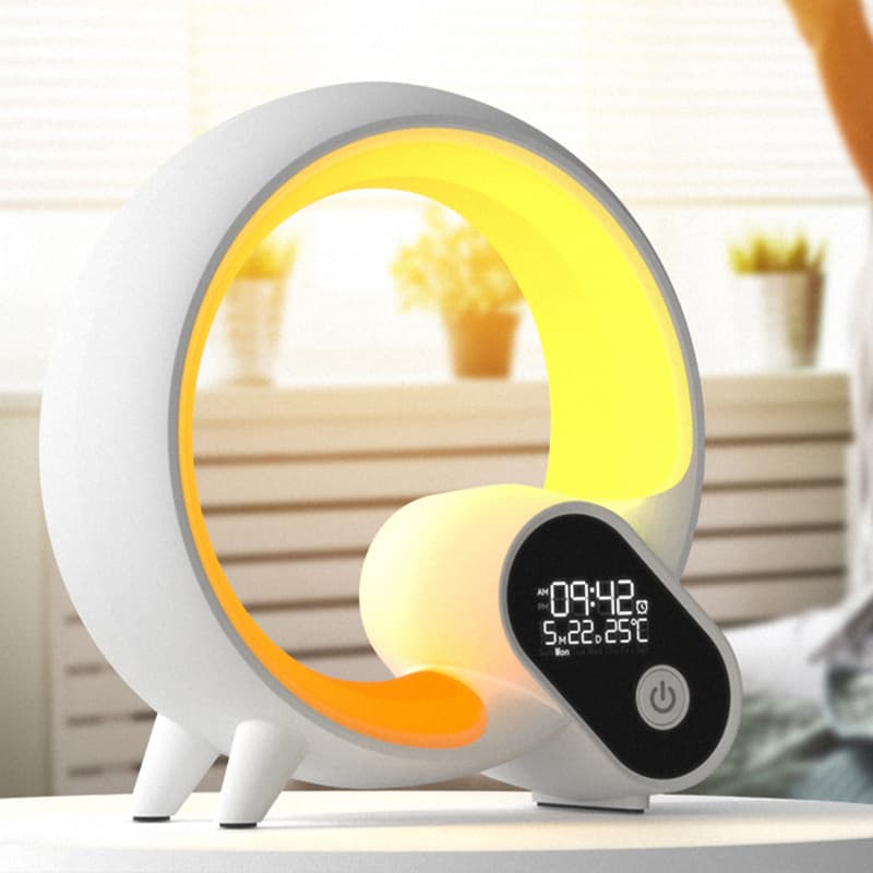 Kids Gentle Sunrise Alarm Clock - Wake Up to a Peaceful, Gentle Sunrise! Teeny Pandas