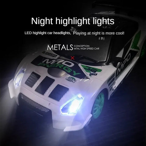 Kids Drift Racing Car with LED Lights 1/24 - 360° Spins & Drifts Teeny Pandas