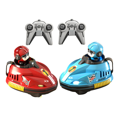 Kids Remote Control Bumper Cars - Safe & Fun RC Car Set Teeny Pandas