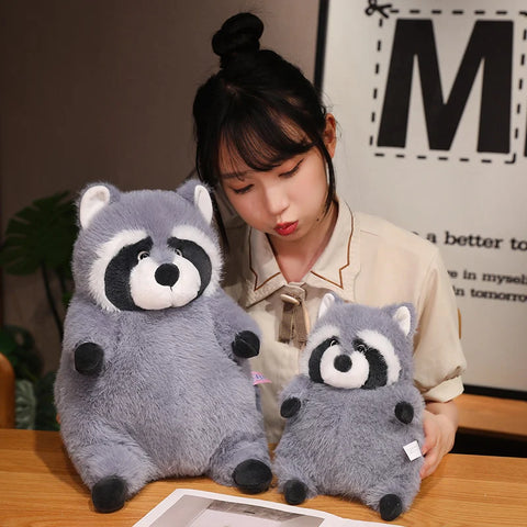 Raccoon Plush Toy Pillow - Perfect Birthday Gift