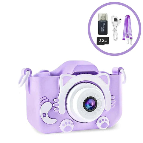 Kids Digital Camera with 1080P HD Video – Cartoon Design