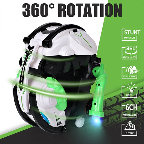 RC Rolling Car | 360° Mobility and Spins