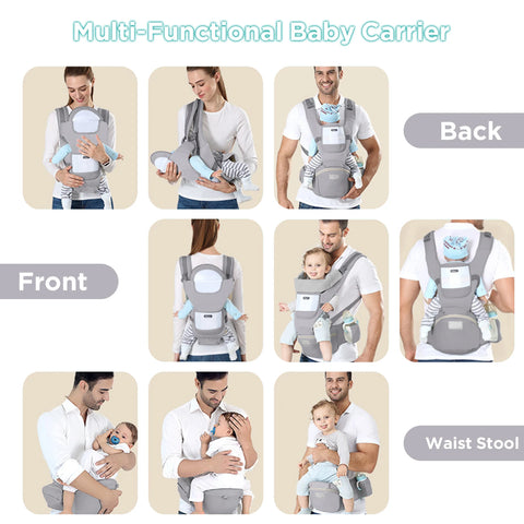 Multi-Use Ergonomic Baby Carrier
