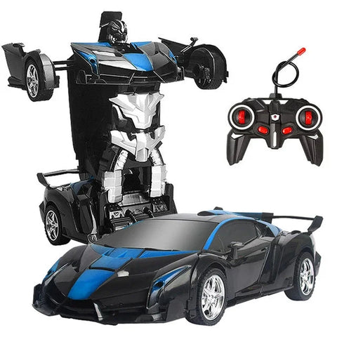 Electric RC Car 2 In1 Transformation Robots - RC Sports Vehicle for Kids!