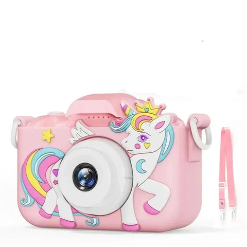 PixelCam Unicorn Kids Camera - With 1080P HD Lens and Fun Features