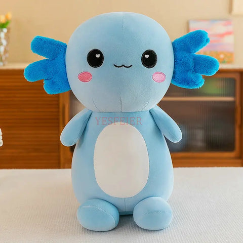 Cute Axolotl Plush Toy - Soft Stuffed Salamander Plushie