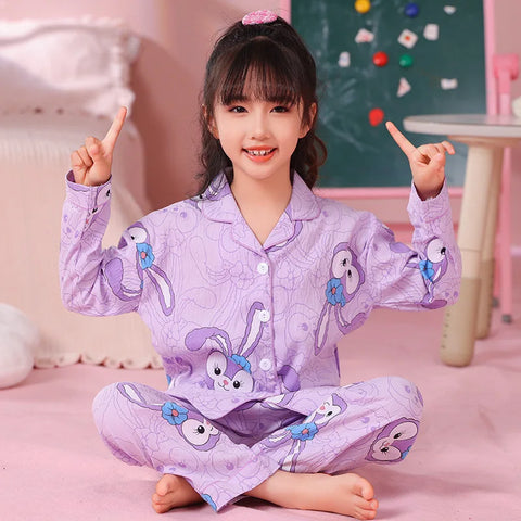 Girls Pajama Set – Cute and Cozy Sleepwear for Autumn and Winter