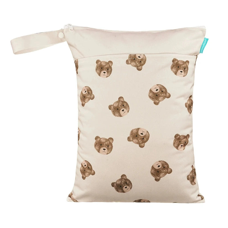 Reusable Waterproof Wet Bag Set - Keeps Your Things Neat! Teeny Pandas