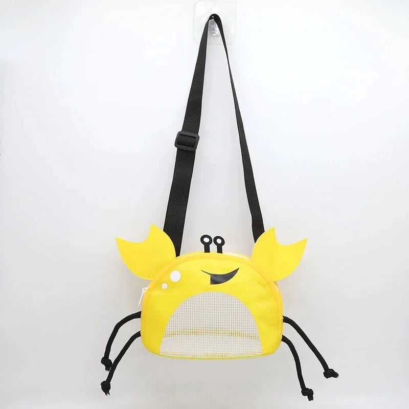 Kids Crab Mesh Beach Bag - Fun & Functional Storage Teeny Pandas