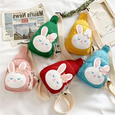 Cute Little Rabbit Children's Crossbody Bag
