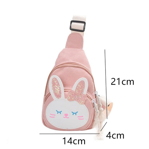 Cute Little Rabbit Children's Crossbody Bag