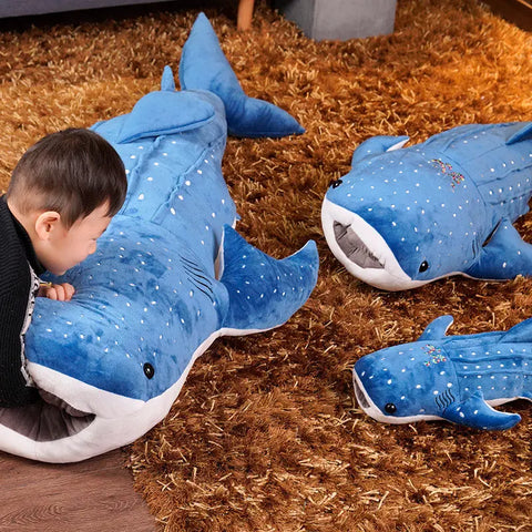 Plush Whale Shark Toy for Kids - Soft and Comfortable! Teeny Pandas