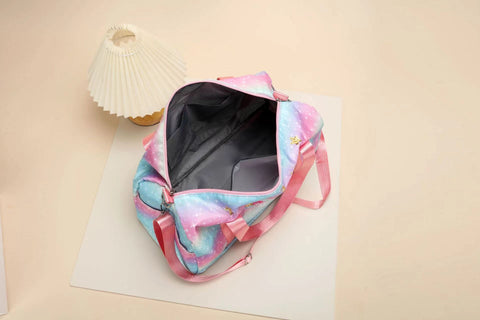 Large-Capacity Unicorn Print Handbag for Kids
