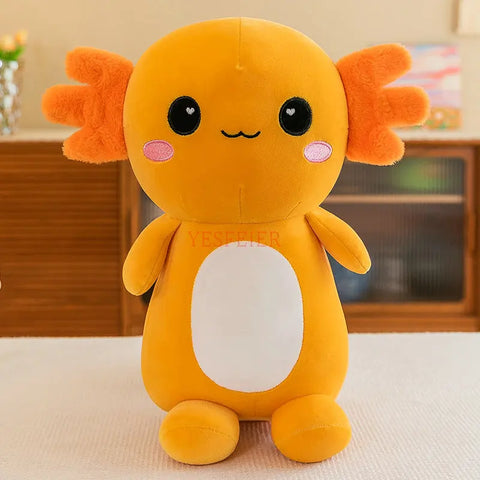 Cute Axolotl Plush Toy - Soft Stuffed Salamander Plushie