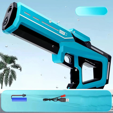 Electric Water Gun for Kids - Automatic Water Absorption with 32ft Range Teeny Pandas