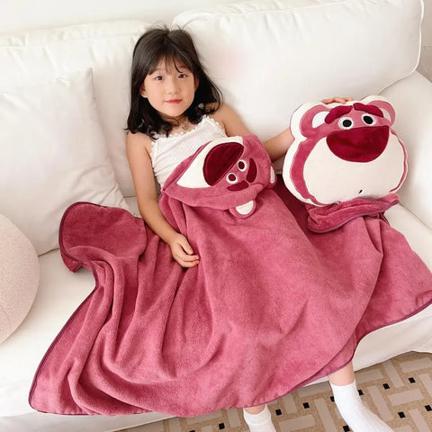 Adorable Animal Hooded Bath Towel - Super Soft Absorbent Towel