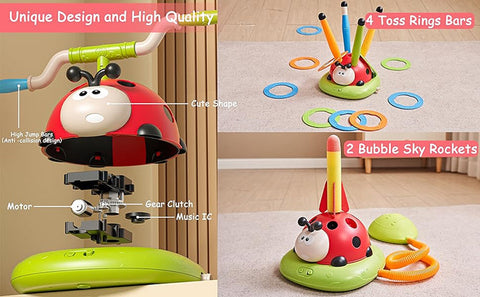 3-in-1 Kids Jump Exercise Machine