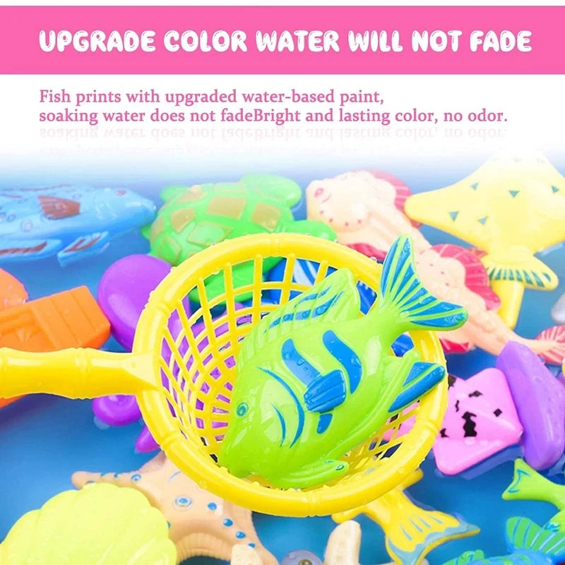Magnetic Fishing Game – Catch and Count, Fun & Educational Toy for Kids Teeny Pandas