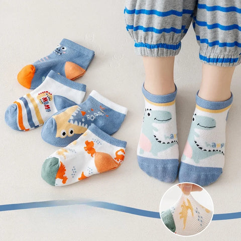 Children's Cotton Cartoon Socks for Boys and Girls
