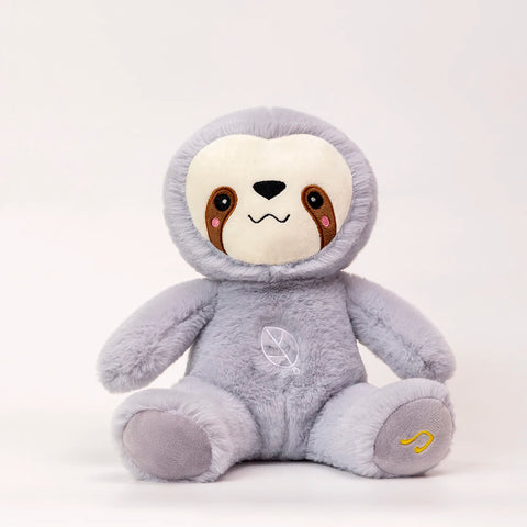 Cute Breathing Sloth Plushie – Baby Soothing Sloth Doll with Sound & Light