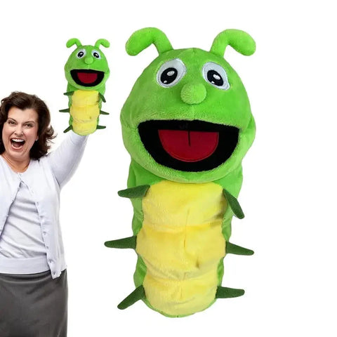 Hand Puppets Kids Toys – Plush Insects & Animals for Storytelling and Role-Playing