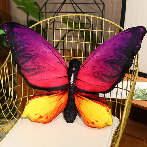 Butterfly Plush Pillow Ornament - Perfect Sofa Pillow and Room Decor
