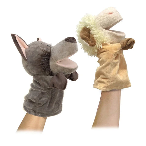 Educational Hand Finger Puppet Animal Plushies