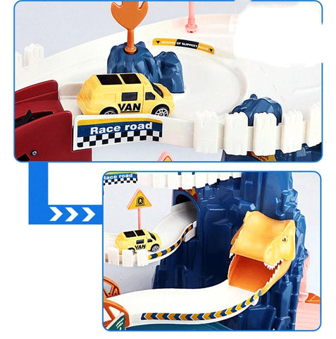2-in-1 Dinosaur Rail Car Adventure Track