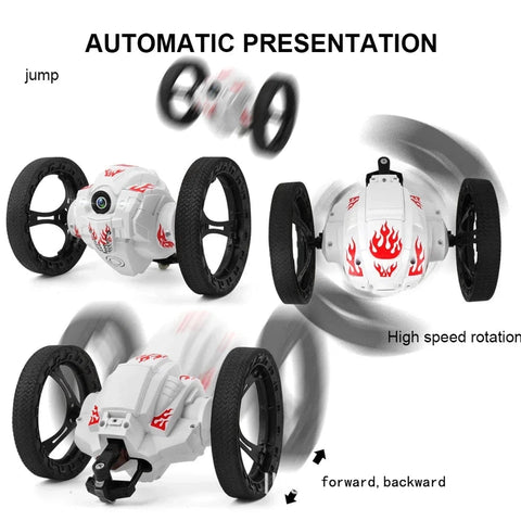 Remote Control Stunt Car that jumps + Wifi camera