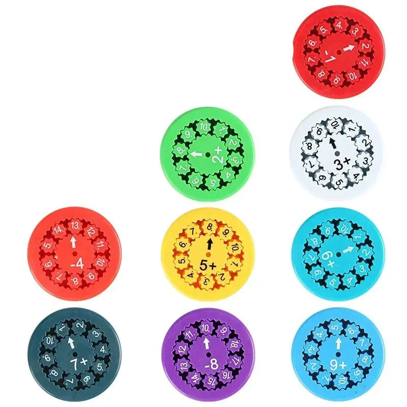 Math Fidget Spinner for Fun Learning and Focus Teeny Pandas